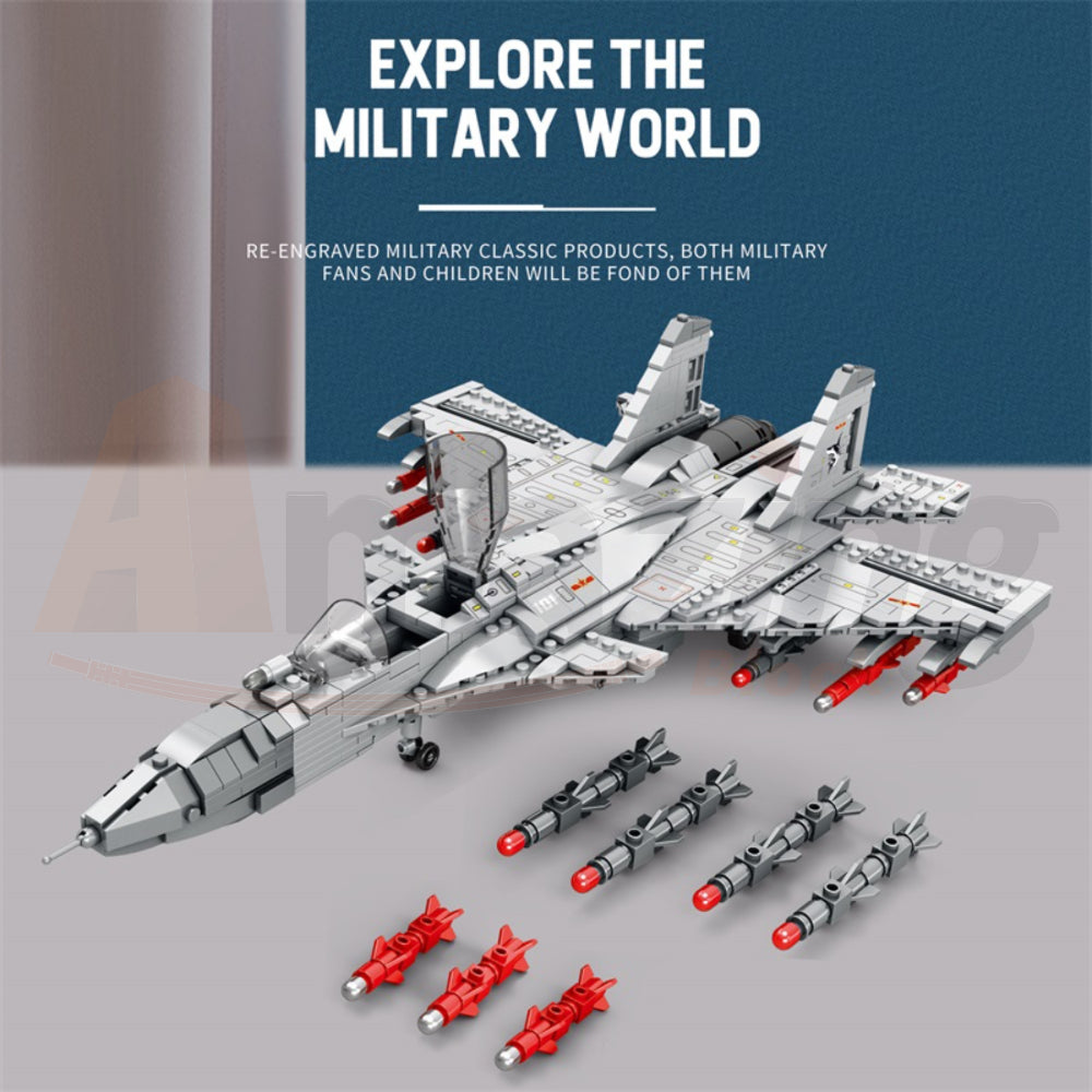 Reobrix 33028 The J-15 Fighter