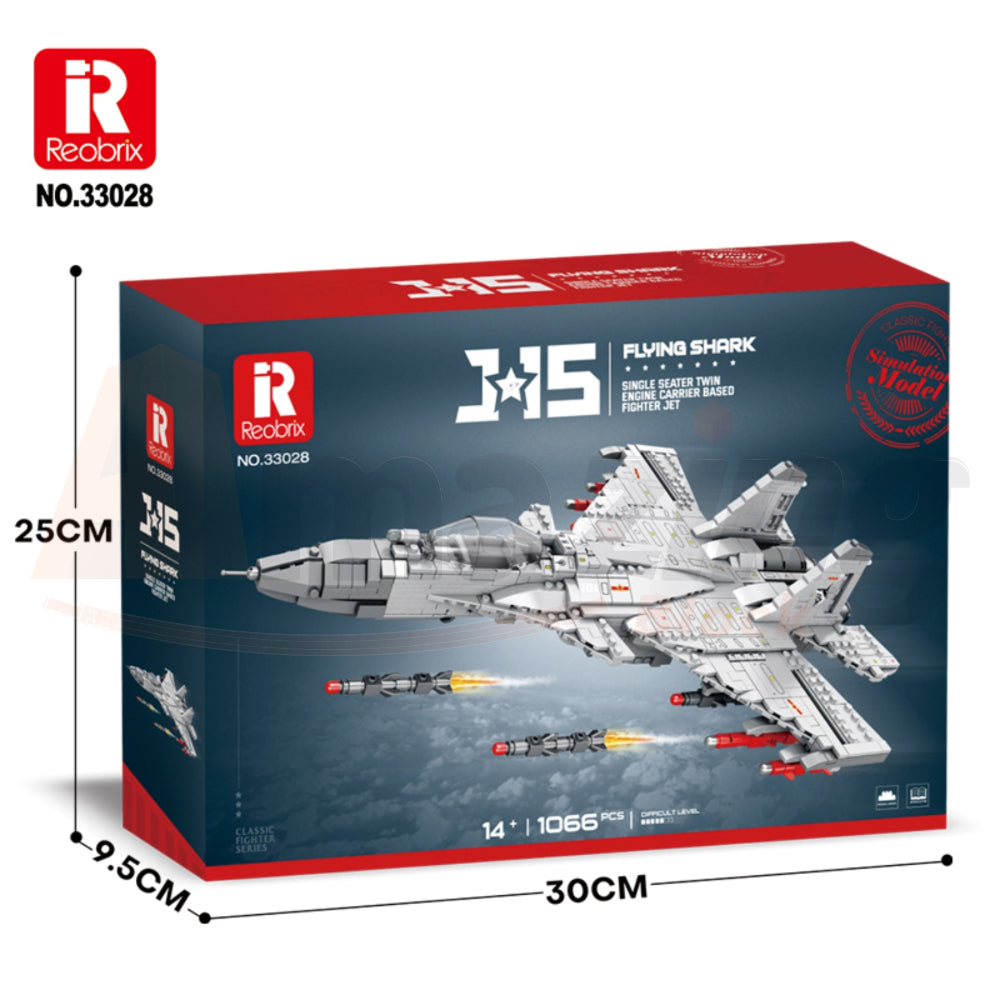 Reobrix 33028 The J-15 Fighter