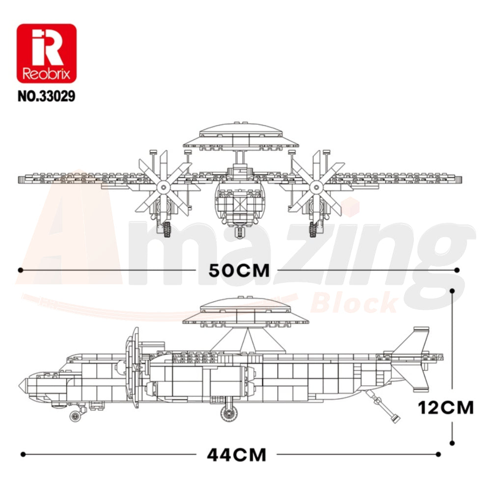 Reobrix 33029 The E-2 Hawkeye