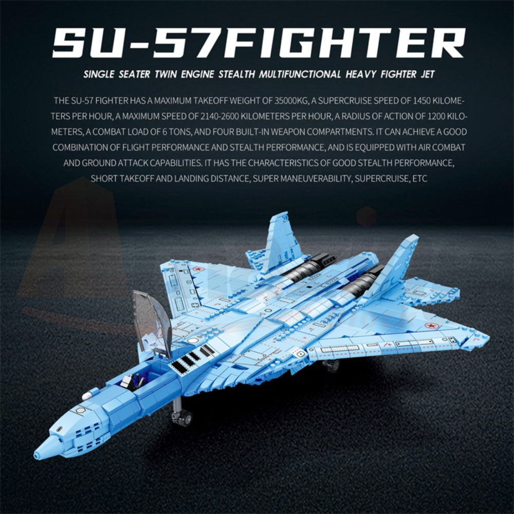 Reobrix 33030 The Sukhoi Su-57 Heavy Fighter