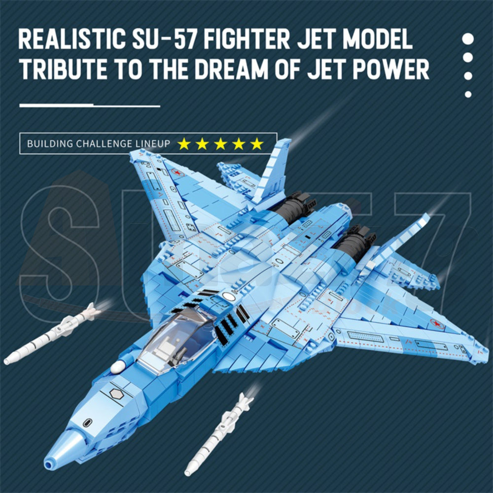 Reobrix 33030 The Sukhoi Su-57 Heavy Fighter