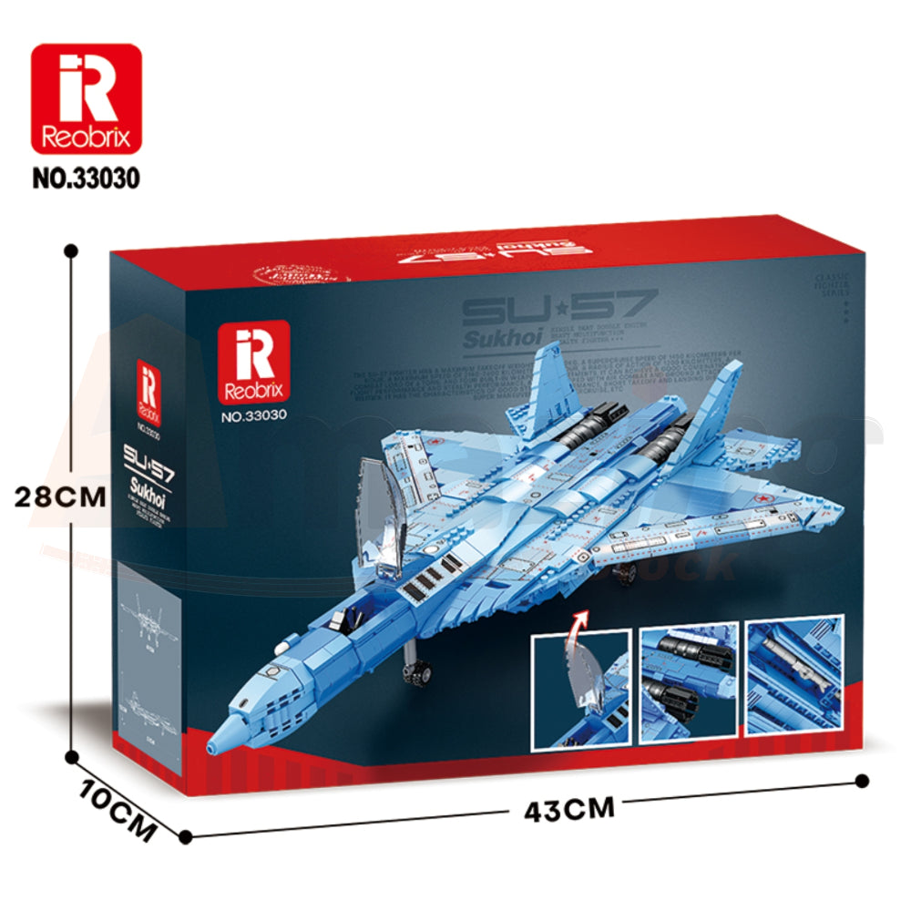 Reobrix 33030 The Sukhoi Su-57 Heavy Fighter