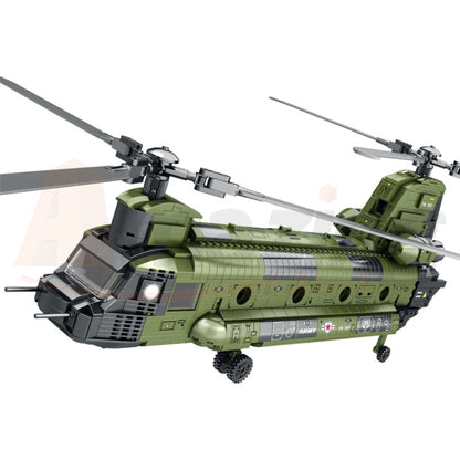 Reobrix 33031 The CH-47 Transport Helicopter Chinook without Minifigures