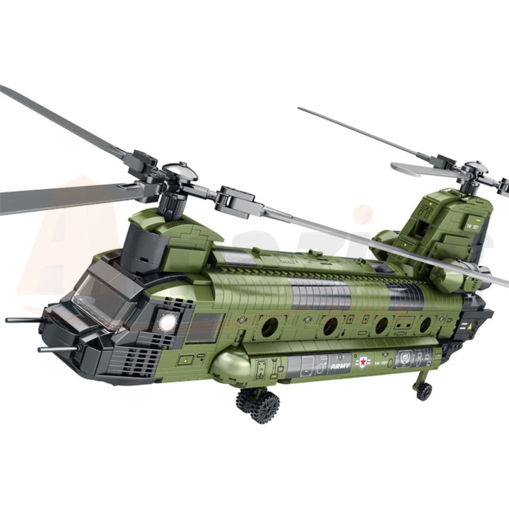Reobrix 33031 The CH-47 Transport Helicopter Chinook without Minifigures