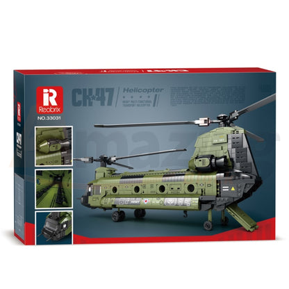 Reobrix 33031 The CH-47 Transport Helicopter Chinook without Minifigures