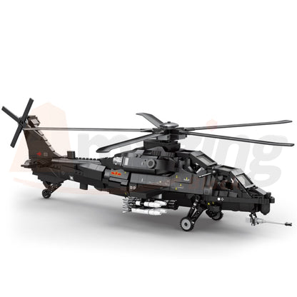 Reobrix 33033 The WZ-10 Helicopter