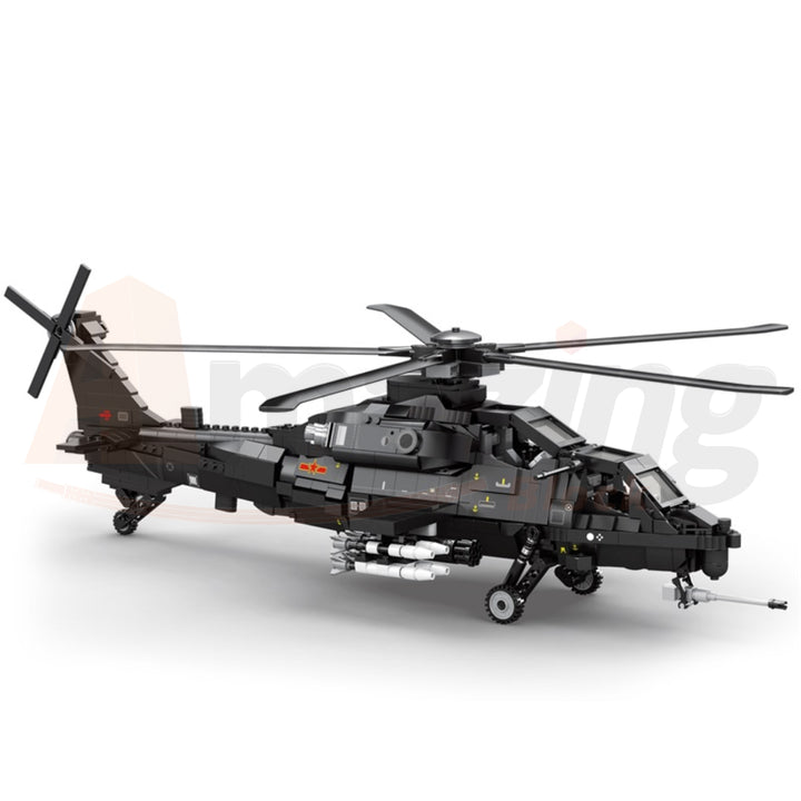 Reobrix 33033 The WZ-10 Helicopter