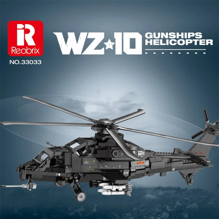 Reobrix ZZ33033 The WZ-10 Helicopter