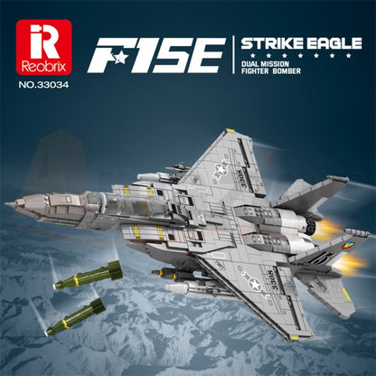 Reobrix 33034 The F-15E Fighter