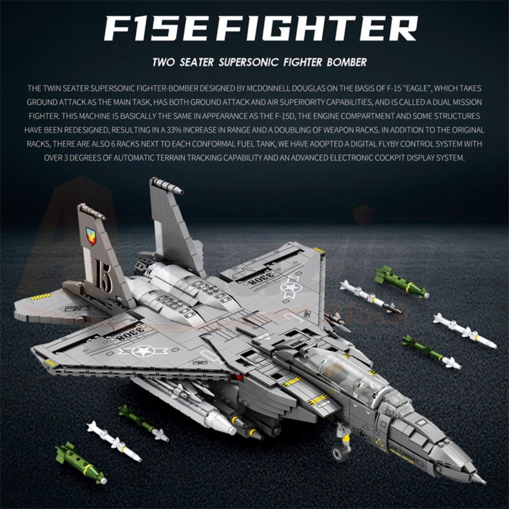 Reobrix 33034 The F-15E Fighter
