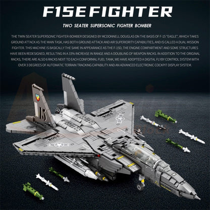 Reobrix 33034 The F-15E Fighter