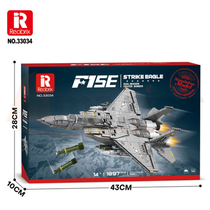 Reobrix 33034 The F-15E Fighter