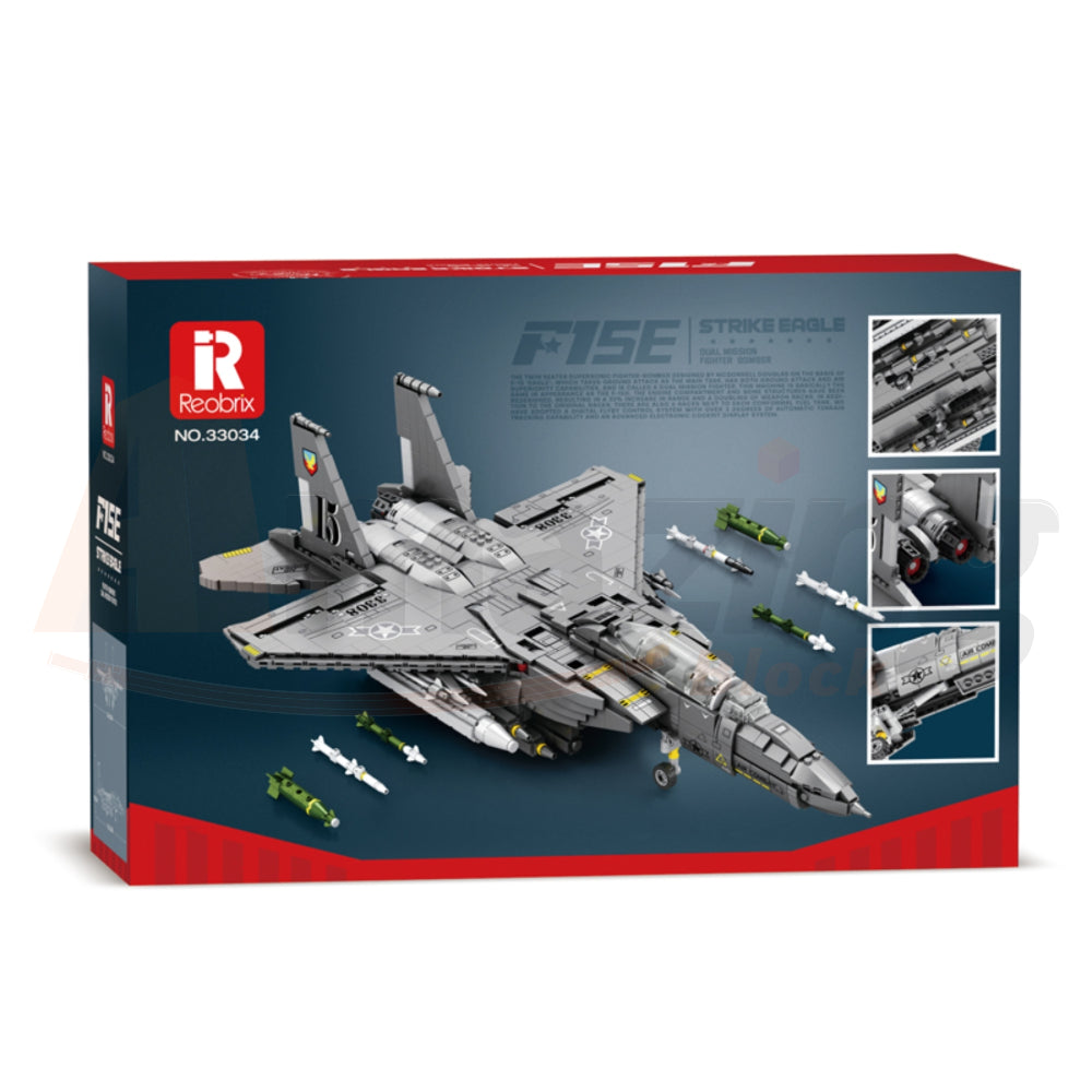 Reobrix 33034 The F-15E Fighter