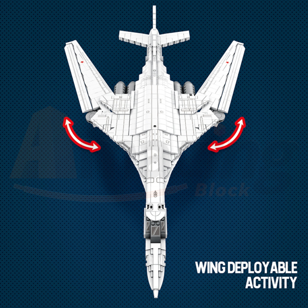 Reobrix 33036 The Tu-160 Bomber