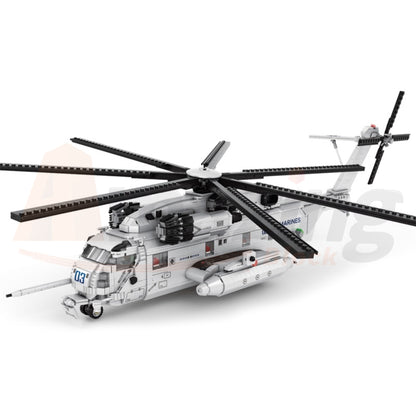 Reobrix 33037 The CH-53E Helicopter