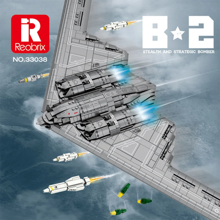 Reobrix ZZ33038 The B-2 Bomber