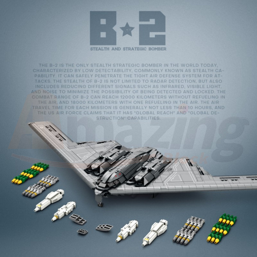 Reobrix 33038 The B-2 Bomber