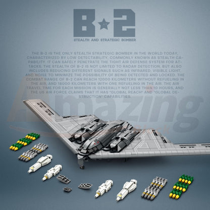 Reobrix 33038 The B-2 Bomber