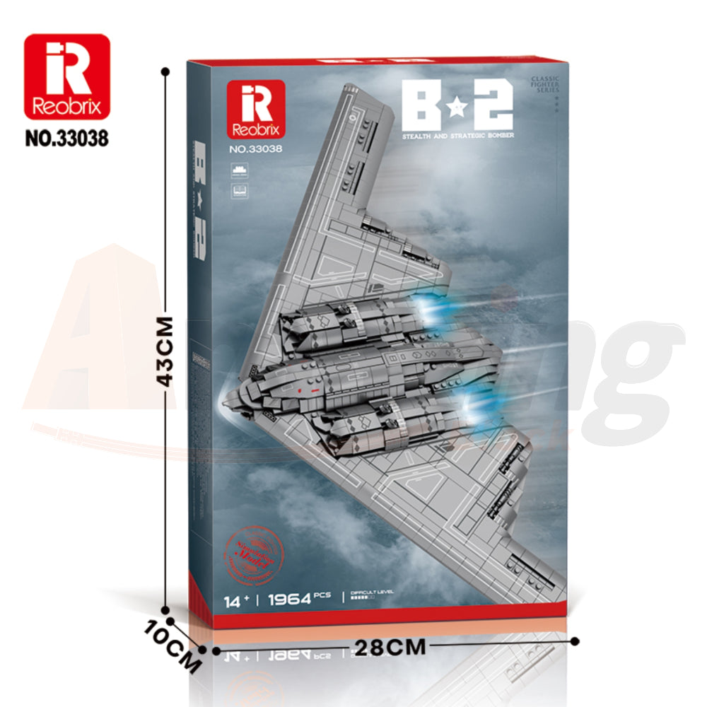Reobrix 33038 The B-2 Bomber