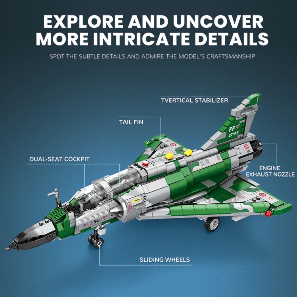 Reobrix ZZ33044 The Mirage 2000