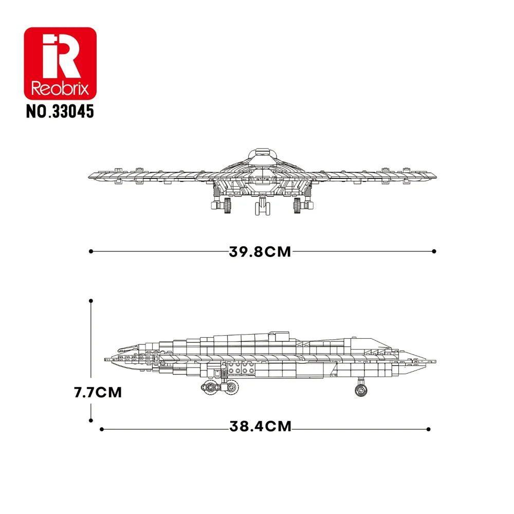 Reobrix ZZ33045 The J-36 fighter