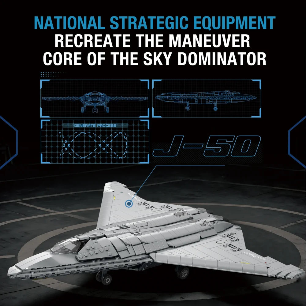 Reobrix ZZ33046 The J-50 fighter