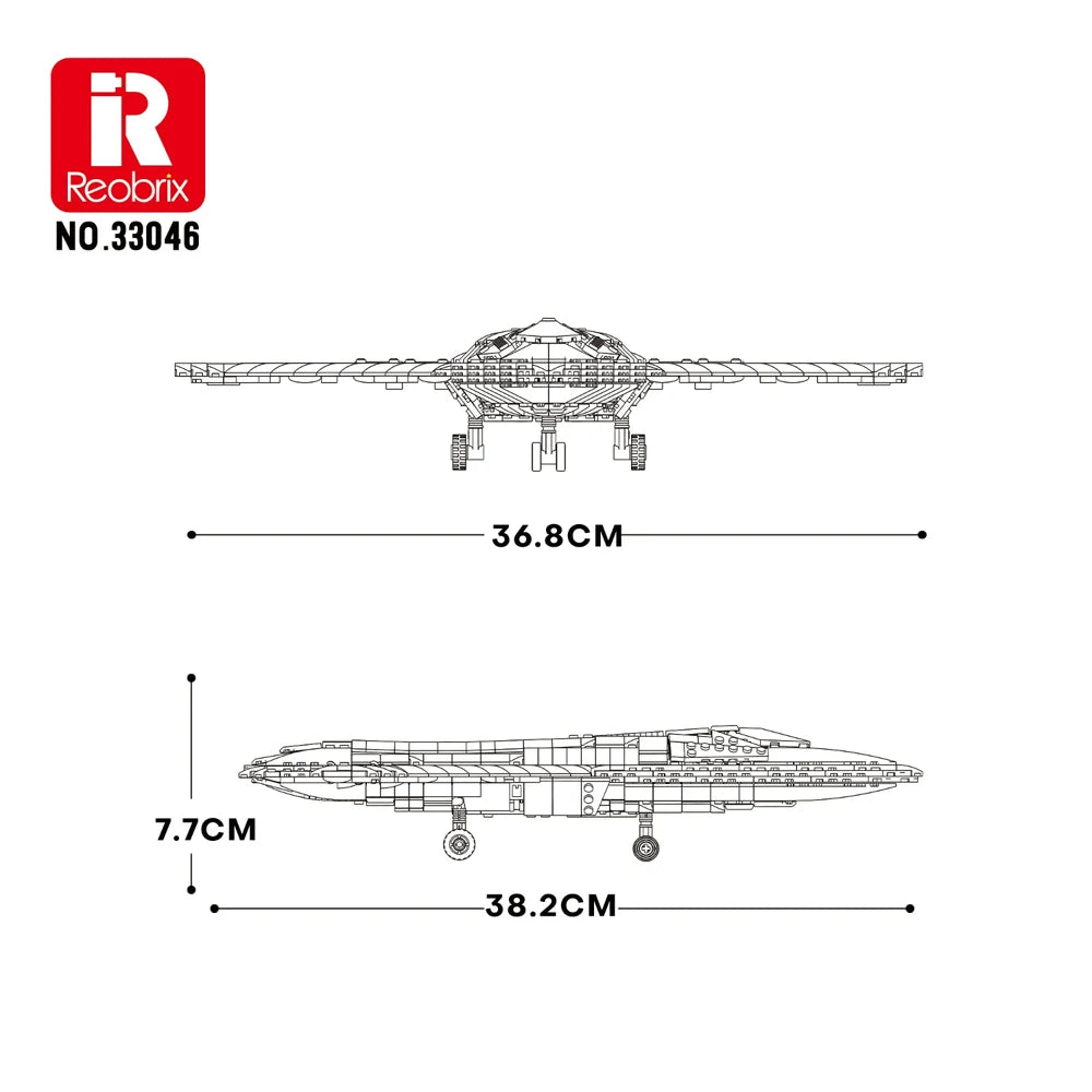 Reobrix ZZ33046 The J-50 fighter
