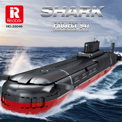Reobrix 33048 The Project 941 Typhoon-Class Submarine