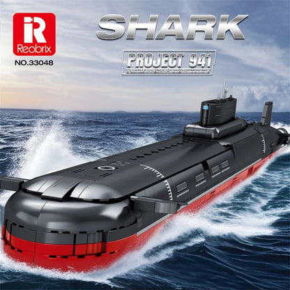 Reobrix ZZ33048 The Project 941 Typhoon-Class Submarine