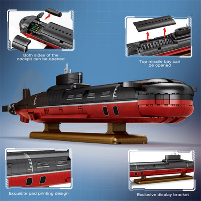 Reobrix 33048 The Project 941 Typhoon-Class Submarine
