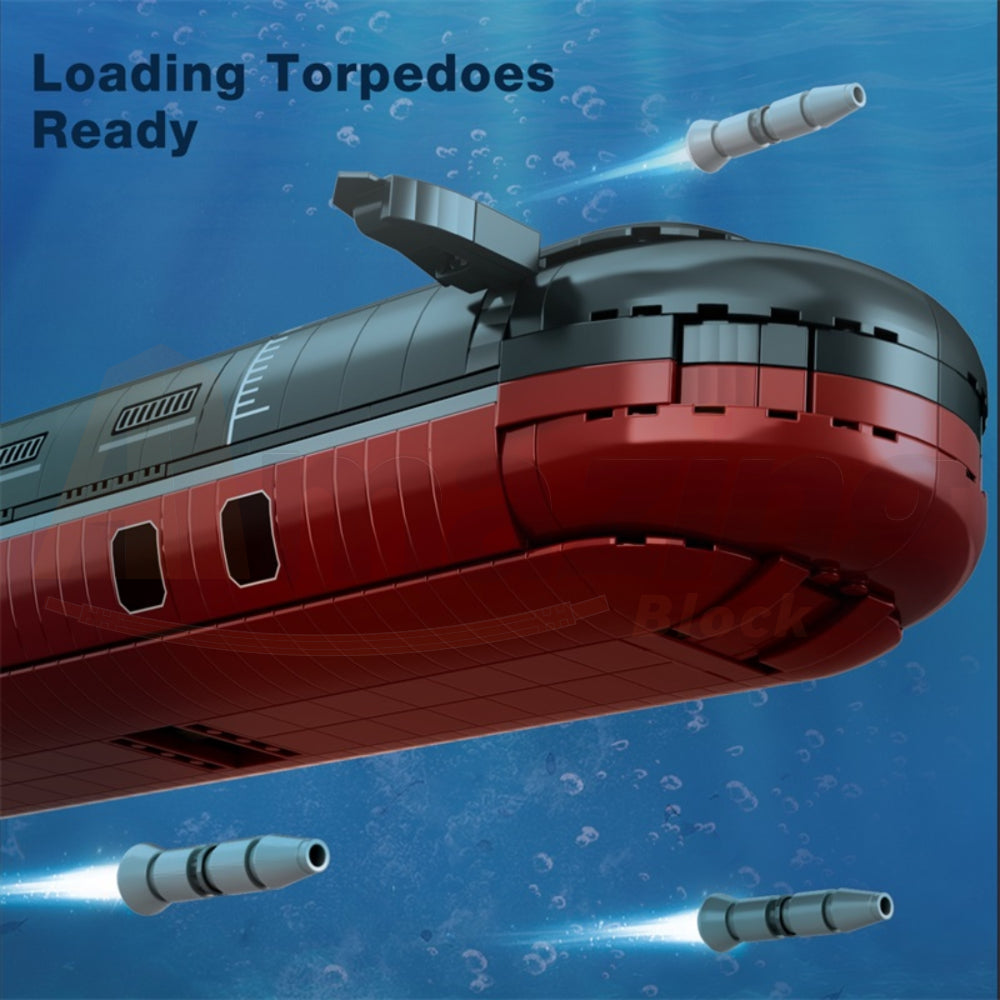 Reobrix 33048 The Project 941 Typhoon-Class Submarine