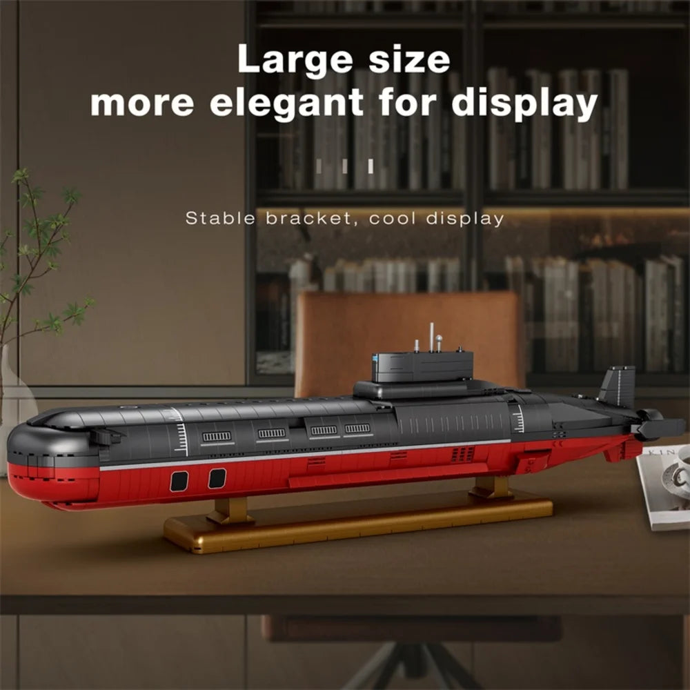 Reobrix ZZ33048 The Project 941 Typhoon-Class Submarine