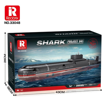 Reobrix ZZ33048 The Project 941 Typhoon-Class Submarine