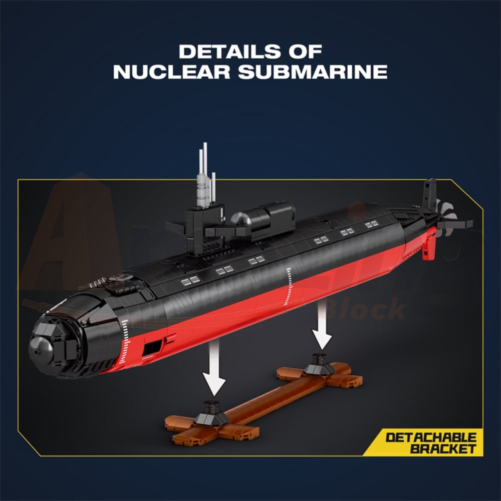 Reobrix 33049 Los Angeles-class SSN 1:125