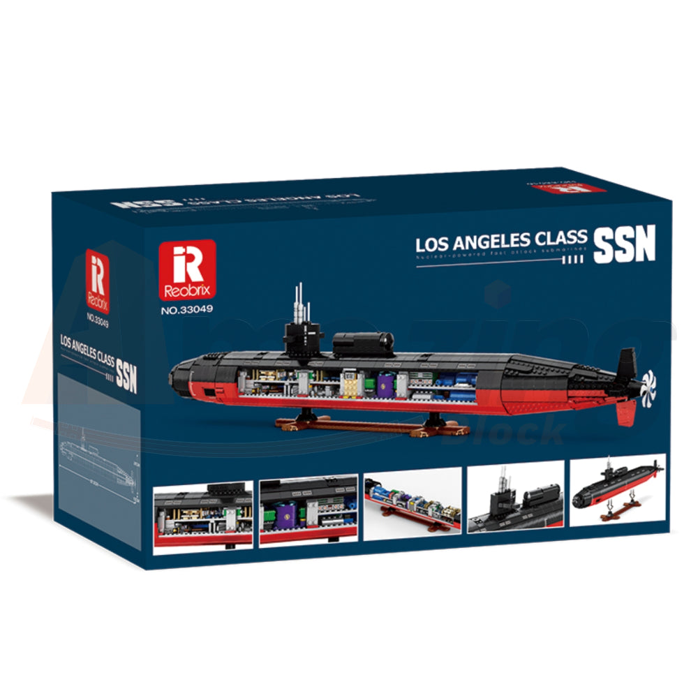 Reobrix 33049 Los Angeles-class SSN 1:125