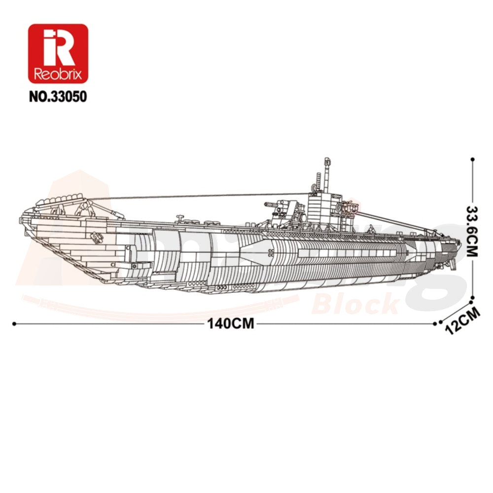 Reobrix 33050 The U-Boat