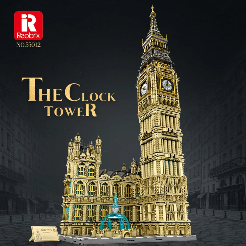 Reobrix ZZ55012 The Big Ben Clock Tower