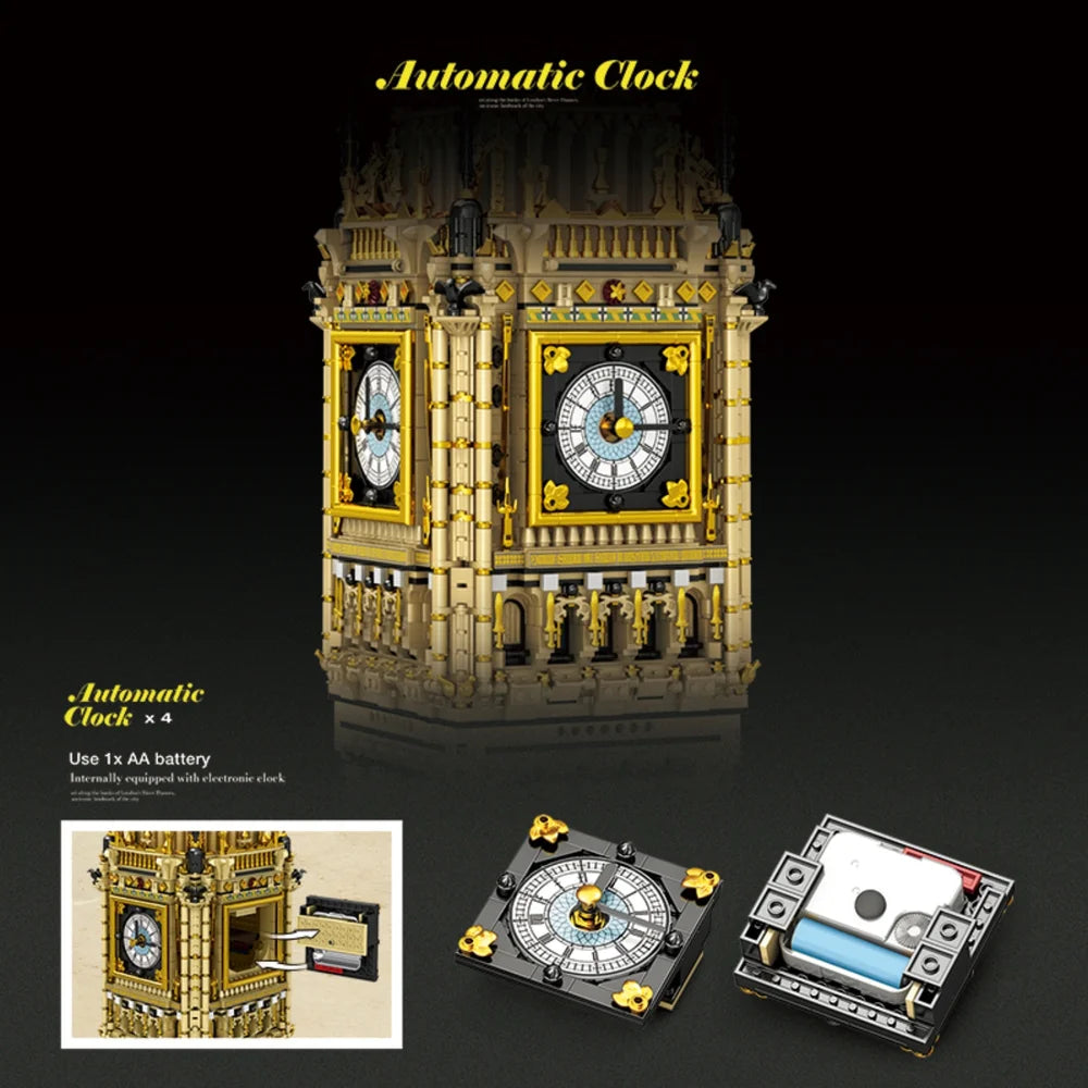 Reobrix ZZ55012 The Big Ben Clock Tower