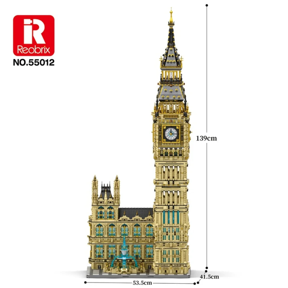 Reobrix ZZ55012 The Big Ben Clock Tower