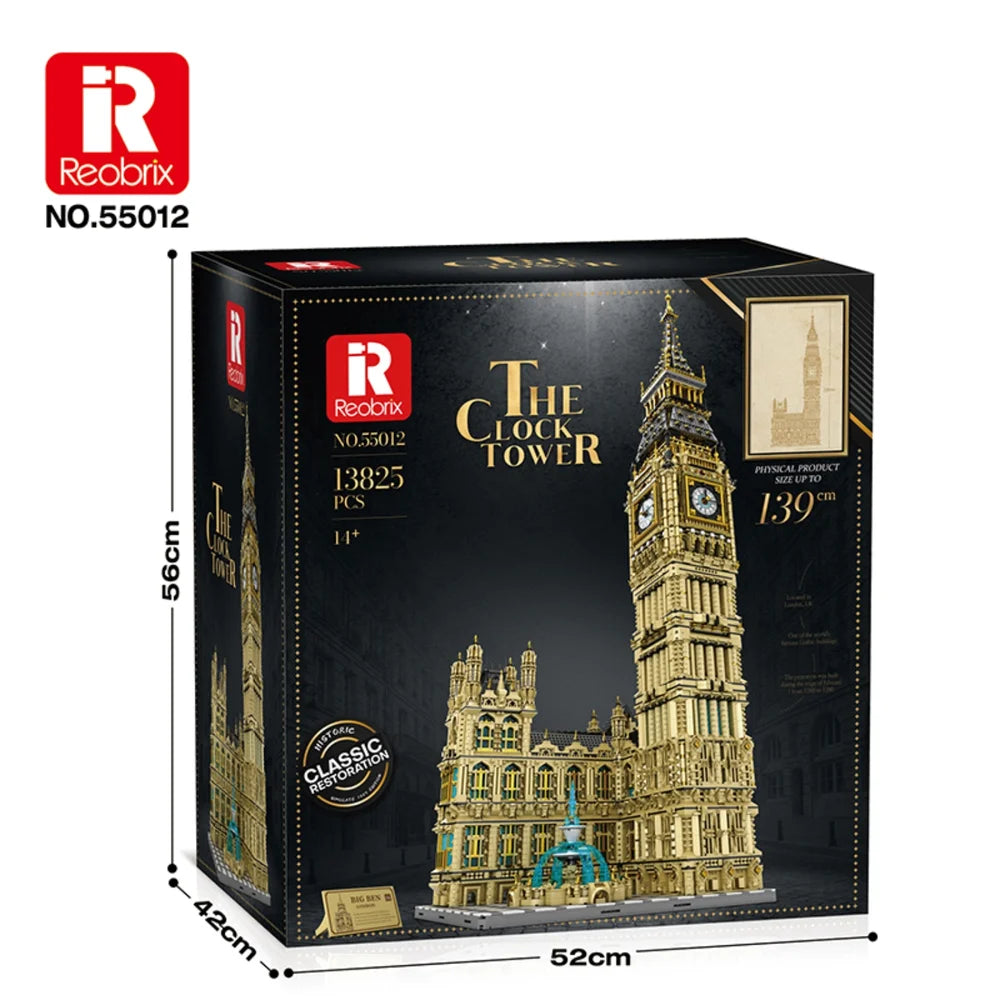 Reobrix ZZ55012 The Big Ben Clock Tower