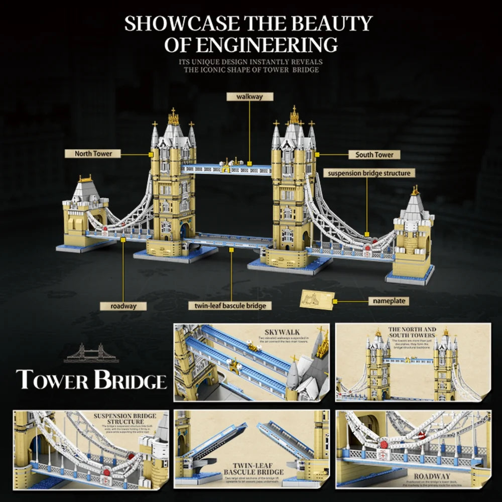 Reobrix ZZ55018 The Tower Bridge