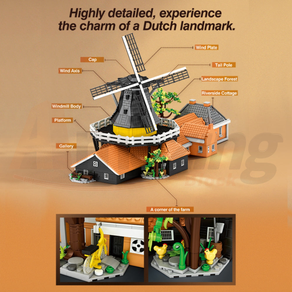 Reobrix 55019 The Windmill
