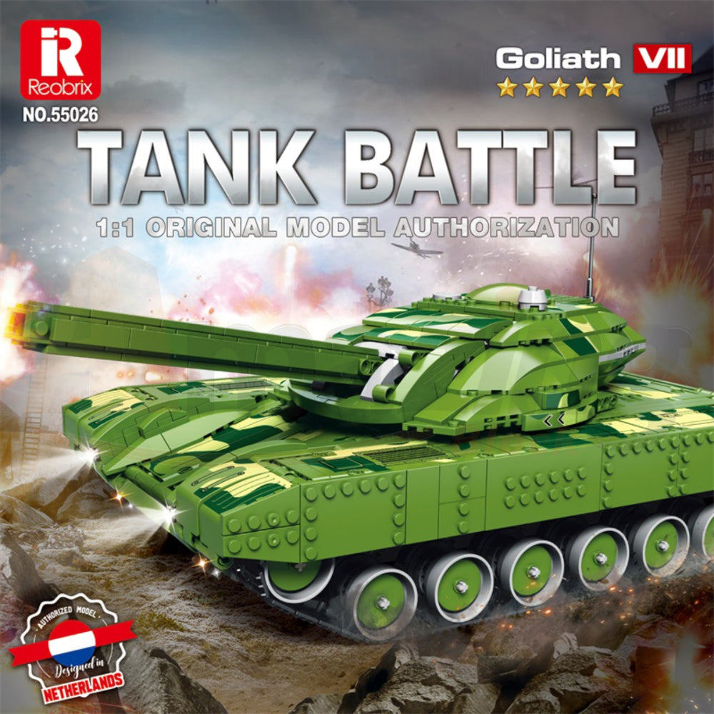 Reobrix 55026 The Tank Battle Goliath VII