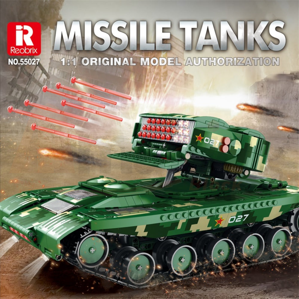 Reobrix 55027 The Missile Tanks