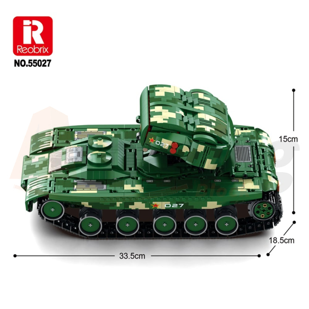 Reobrix 55027 The Missile Tanks