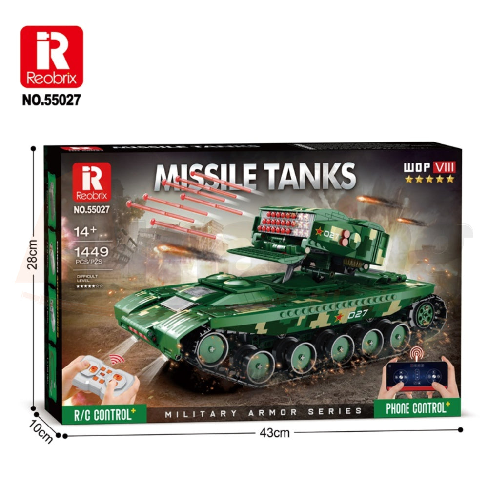 Reobrix 55027 The Missile Tanks