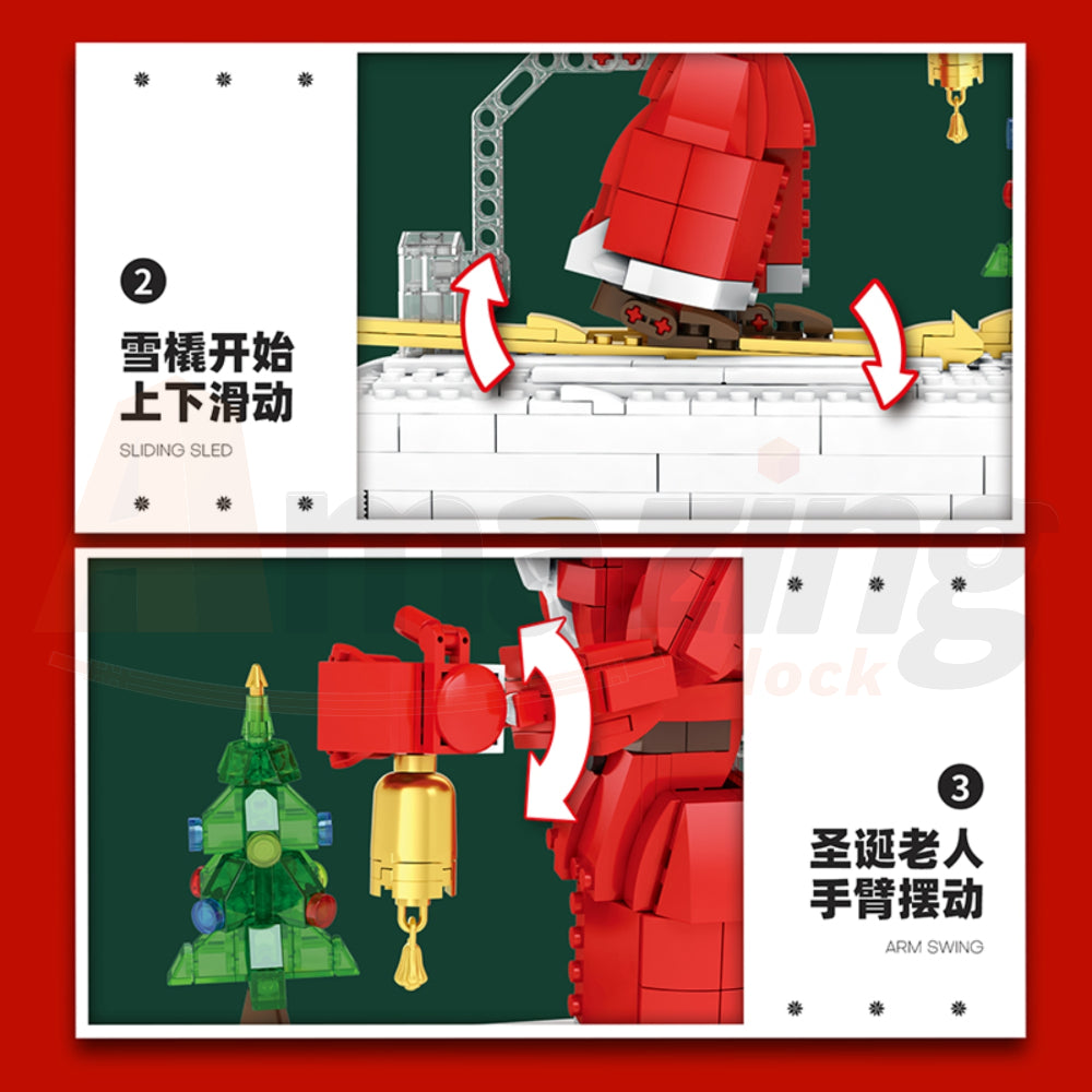 Reobrix 66001 Santa Is Coming