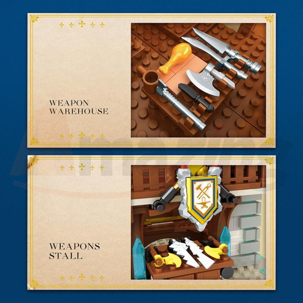 Reobrix 66005 The Medieval Blacksmith Shop