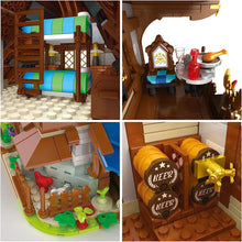 Reobrix ZZ66005 The Medieval Blacksmith Shop