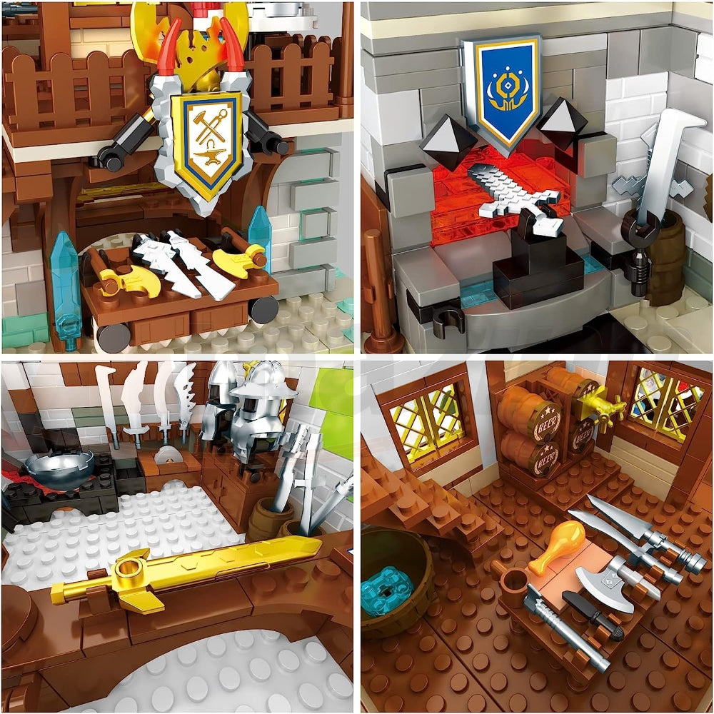Reobrix 66005 The Medieval Blacksmith Shop